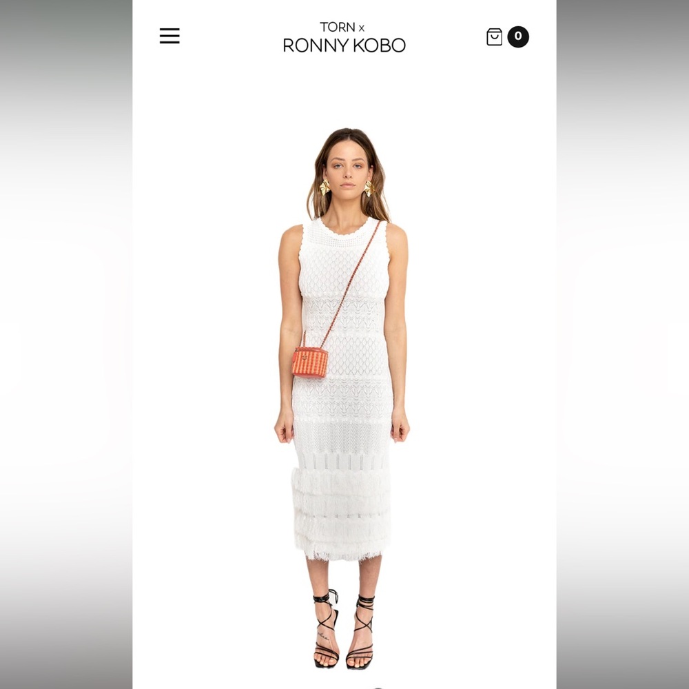 TORN x RONNY KOBO Ryan Dress - NWT
